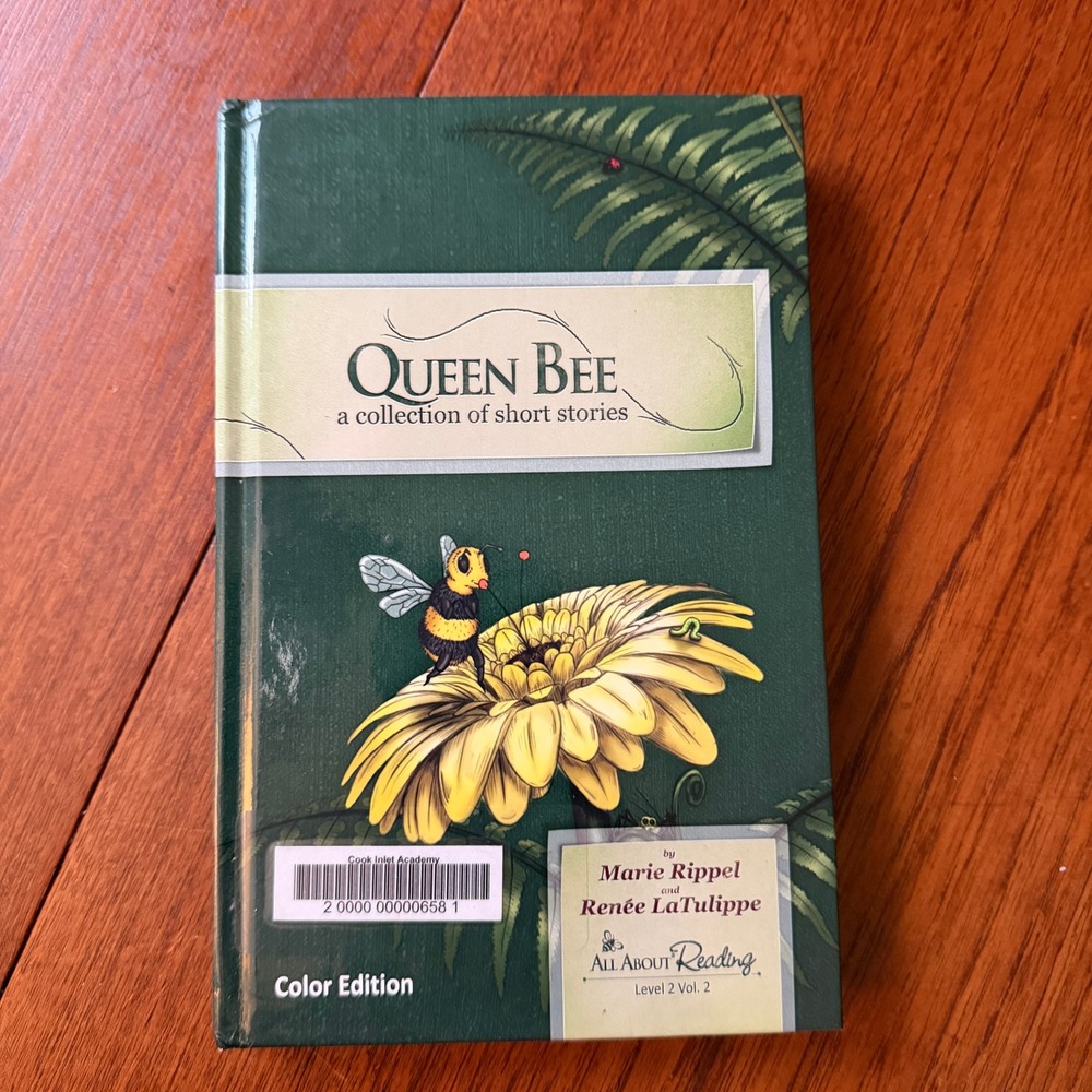 All About Reading Queen Bee Level 2 Vol 2 Hardcover Short Stories Color Edition